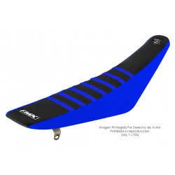 Funda Asiento Negro Lateral Azul + Costillas Color - RIB - FMX COVERS - Ribs - FMX Covers - 1
