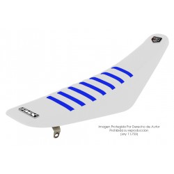 Funda Asiento Blanco Lateral Blanco + Costillas Color - RIB - FMX COVERS - Ribs - FMX Covers - 1