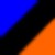 Azul/Negro/Naranja