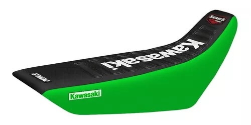 Funda Asiento Kawasaki Kx 80 - 1994 Series Fmx Covers - Negro/Verde/Blanco