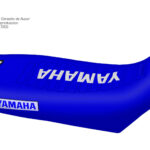 Funda Asiento Yamaha Xtz 250 Series Fmx Covers - Azul/Azul/Blanco
