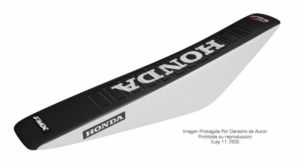 Funda Asiento Honda Crf 450 - 04/08 Series Fmx Covers - Negro/Blanco/Blanco