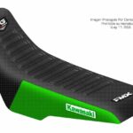 Funda Asiento Kawasaki Klx 250 R 94/96 - Klx 300 R 97/07 Ultra Grip Fmx Covers - Negro/Verde