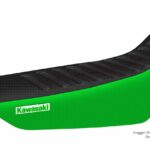 Funda Asiento Kawasaki Kx 80 - 1994 Hf Fmx Covers - Negro/Verde