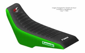 Funda Asiento Kawasaki Klx 250 R 94/96 - Klx 300 R 97/07 Hf Fmx Covers - Negro/Verde