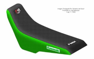 Funda Asiento Kawasaki Klx 250 R 94/96 - Klx 300 R 97/07 Total Grip Fmx Covers - Negro/Verde
