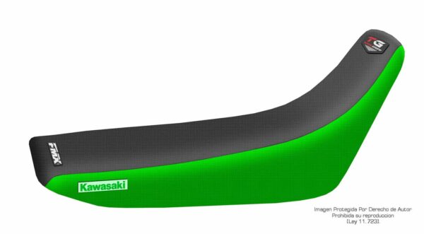 Funda Asiento Kawasaki Klx 250 S - 09/20 Total Grip Fmx Covers - Negro/Verde