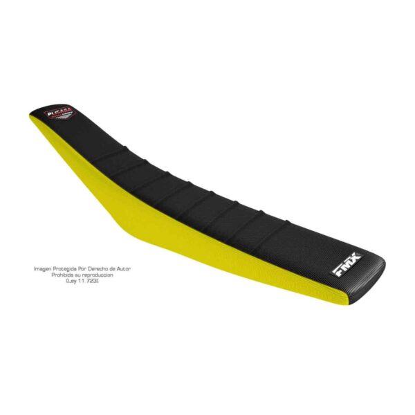 Funda Asiento Husqvarna Fc 250/350/450 16-18 Plisada Fmx Covers - Negro/Amarillo