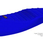 Funda Asiento Honda Biz 125 Plisada Fmx Covers - Azul