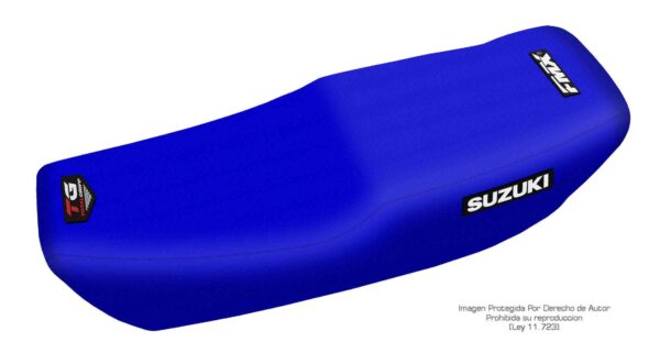 Funda Asiento Suzuki Ax 100 Total Grip Fmx Covers - Azul