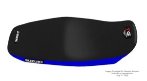 Funda Asiento Suzuki En 125 Total Grip Fmx Covers - Negro/Azul