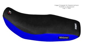 Funda Asiento Motomel Skua 150 - 200 - 250 Total Grip Fmx Covers - Negro/Azul