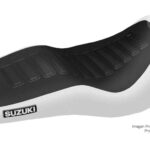 Funda Asiento Suzuki Gixxer 150 Hf Fmx Covers - Negro/Blanco