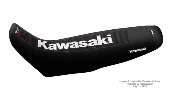 Funda Asiento Kawasaki Klx 650 C Series Fmx Covers - Negro/Negro/Blanco