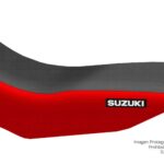 Funda Asiento Suzuki Dr 650 Rs 90/95 - Rse 91/95 Total Grip Fmx Covers - Negro/Rojo