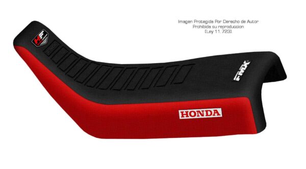 NR Funda Asiento HONDA Xr 650 L HF Fmx Covers - Negro/Rojo