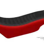 Funda Asiento Gilera Rally Smx 400 - 2013 Hf Fmx Covers - Negro/Rojo