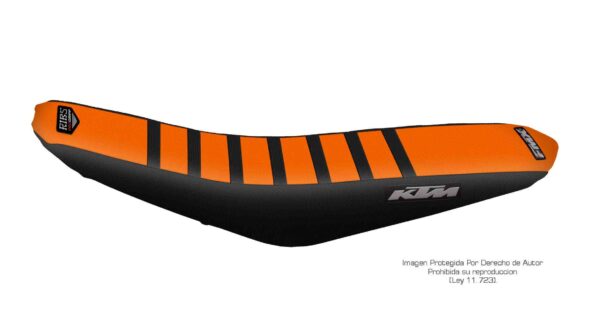 Funda Asiento Ktm Sx 85 - 13/17 Rib Fmx Covers - Naranja/Negro/Negro