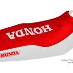 Funda Asiento Honda Cbx 250 Twister Series Fmx Covers - Rojo/Blanco/Blanco