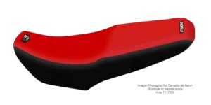Funda Asiento Gilera Strada Vc 150 - 2016 Total Grip Fmx Covers - Rojo/Negro