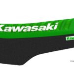 Funda Asiento Kawasaki Klx 650 R Series Fmx Covers - Verde/Negro/Blanco
