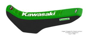 Funda Asiento Kawasaki Klx 650 R Series Fmx Covers - Verde/Negro/Blanco