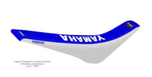 Funda Asiento Yamaha Yz 125/250 - 99/13 Series Fmx Covers - Azul/Blanco/Blanco