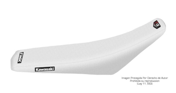 Funda Asiento Kawasaki Kxf 250/450 - 08/16 Total Grip Fmx Covers - Blanco