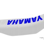 Funda Asiento Yamaha Yzf 250 - 11/13 Series Fmx Covers - Blanco/Blanco/Azul