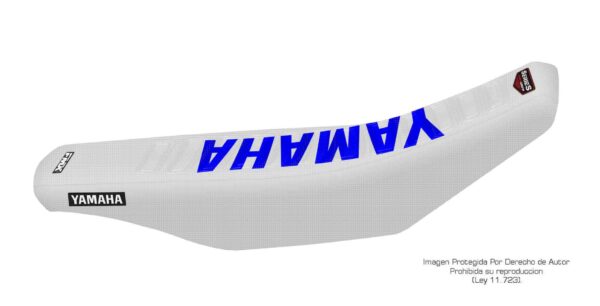 Funda Asiento Yamaha Yzf 250 - 11/13 Series Fmx Covers - Blanco/Blanco/Azul