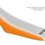 Funda Asiento Motomel Xmm 250 Hf Fmx Covers - Blanco/Naranja