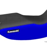 Funda Asiento Kawasaki Ex 500 - 1993 Total Grip Fmx Covers - Negro/Azul