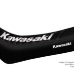 Funda Asiento Kawasaki Kdx 125/250 - 91/94 Series Fmx Covers - Negro/Negro/Blanco