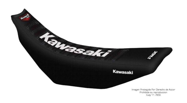 Funda Asiento Kawasaki Kx 125/250 - 92/96 Series Fmx Covers - Negro/Negro/Blanco