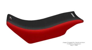 Funda Asiento Gilera Rally Smx 400 - 2013 Total Grip Fmx Covers - Negro/Rojo