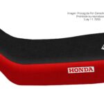 Funda Asiento Honda Xr 650 L Total Grip Fmx Covers - Negro/Rojo