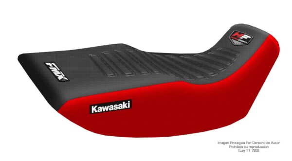 Funda Asiento Kawasaki Ex 500 - 1993 Hf Fmx Covers - Negro/Rojo