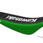 Funda Asiento Kawasaki Kx 125/250 - 97/12 Series Fmx Covers - Negro/Verde/Blanco