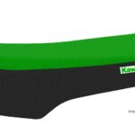 Funda Asiento Kawasaki Klx 650 R Total Grip Fmx Covers - Verde/Negro