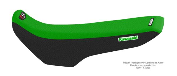 Funda Asiento Kawasaki Klx 650 R Total Grip Fmx Covers - Verde/Negro