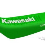 Funda Asiento Kawasaki Kdx 220 - 95/07 Series Fmx Covers - Verde/Verde/Blanco