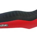 Funda Asiento Suzuki Dr 125 Hf Fmx Covers - Negro/Rojo