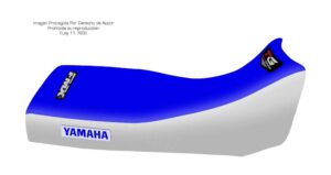 Funda Asiento Yamaha Xt 350 Total Grip Fmx Covers - Azul/Blanco