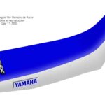 Funda Asiento Yamaha Xt 225 Serow Total Grip Fmx Covers - Azul/Blanco