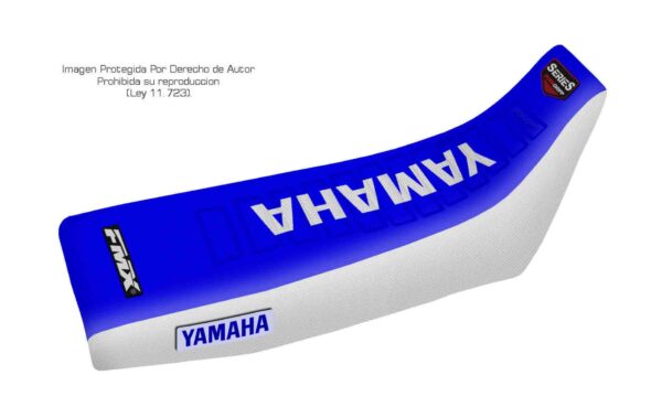 Funda Asiento Yamaha Xt 225 Serow Series Fmx Covers - Azul/Blanco/Blanco