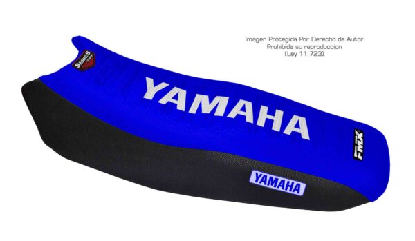 Funda Asiento Yamaha Ybr 125 Series Fmx Covers - Azul/Negro/Blanco