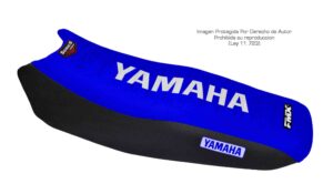Funda Asiento Yamaha Ybr 125 Series Fmx Covers - Azul/Negro/Blanco