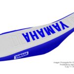 Funda Asiento Yamaha Xt 225 Brasil Series Fmx Covers - Blanco/Azul/Azul