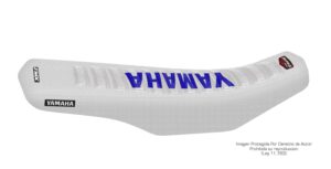 Funda Asiento Yamaha Yzf 250/450 - 2010 Series Fmx Covers - Blanco/Blanco/Azul
