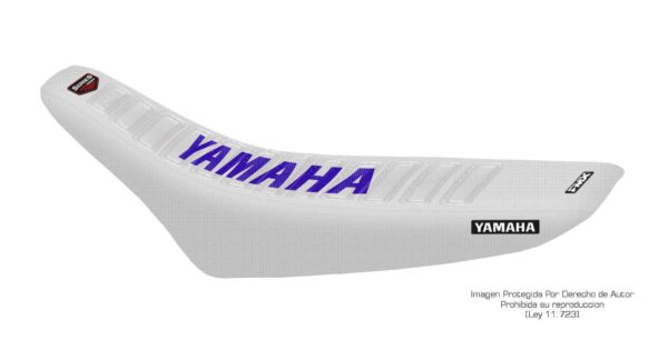 Funda Asiento Yamaha Yz 85 - 02/20 Series Fmx Covers - Blanco/Blanco/Azul